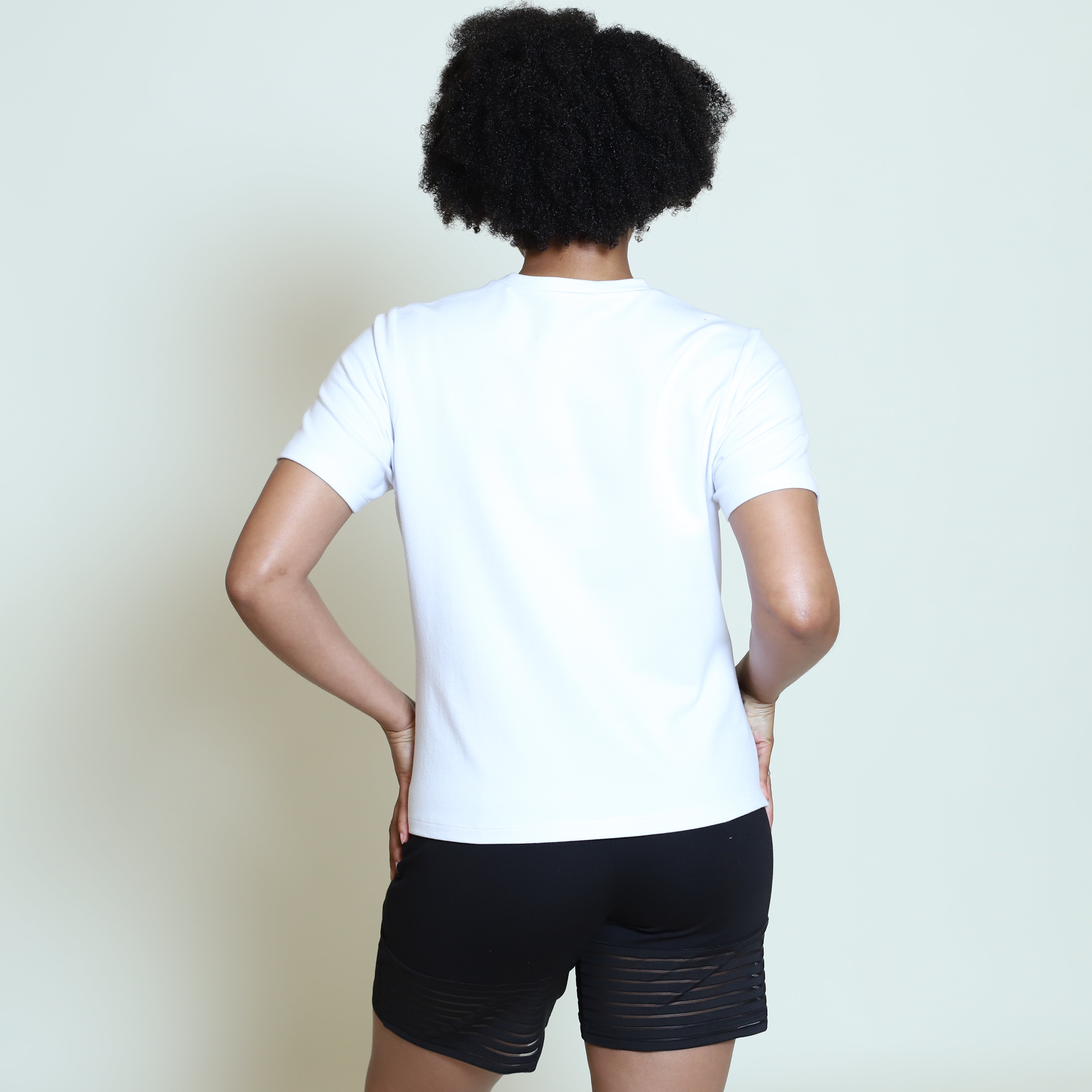 Destiny Crop Cut Out Tee