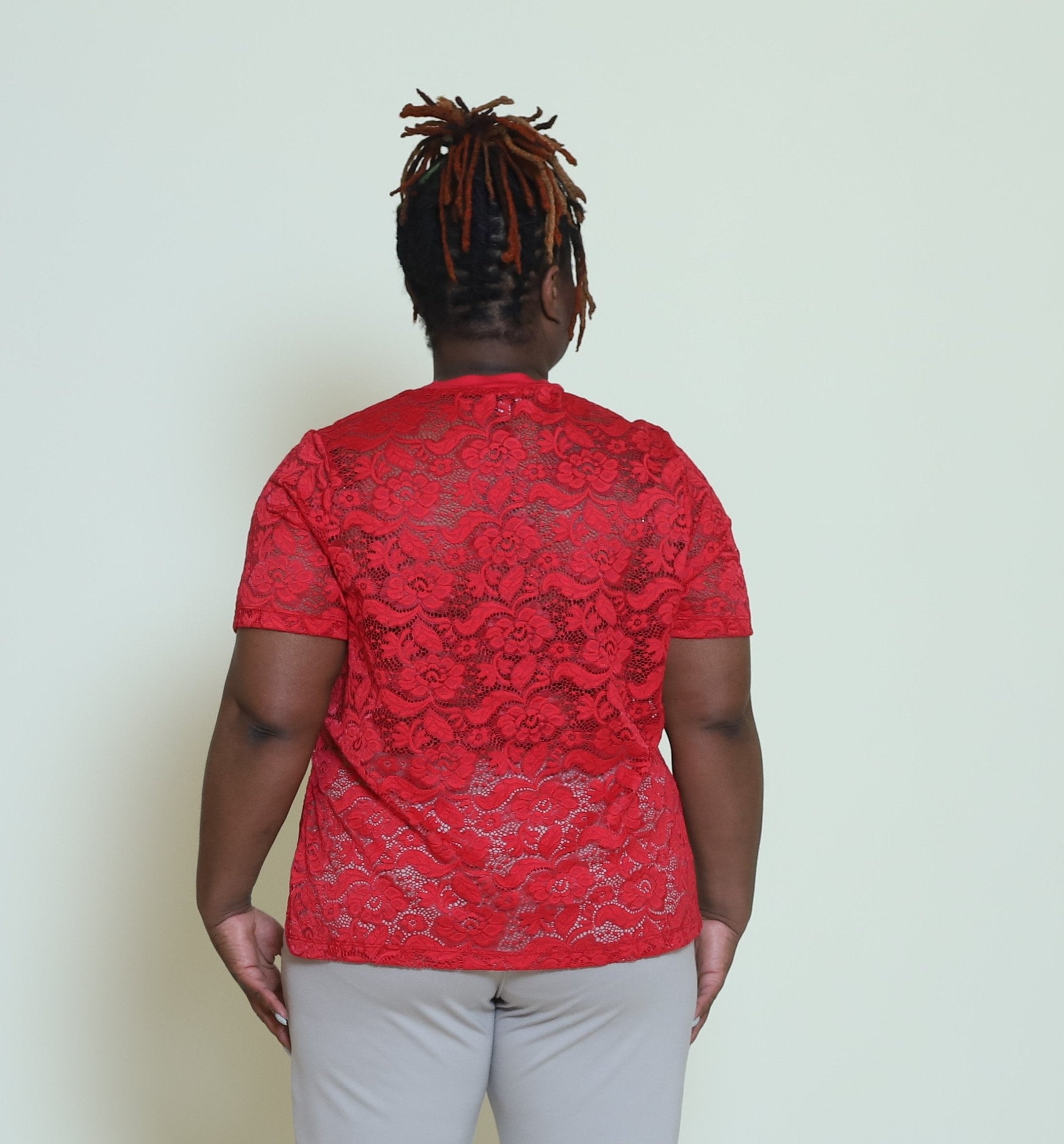 Destiny Classic Lace Tee (Plus Size)