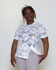 Destiny Classic Lace Tee (Plus Size)