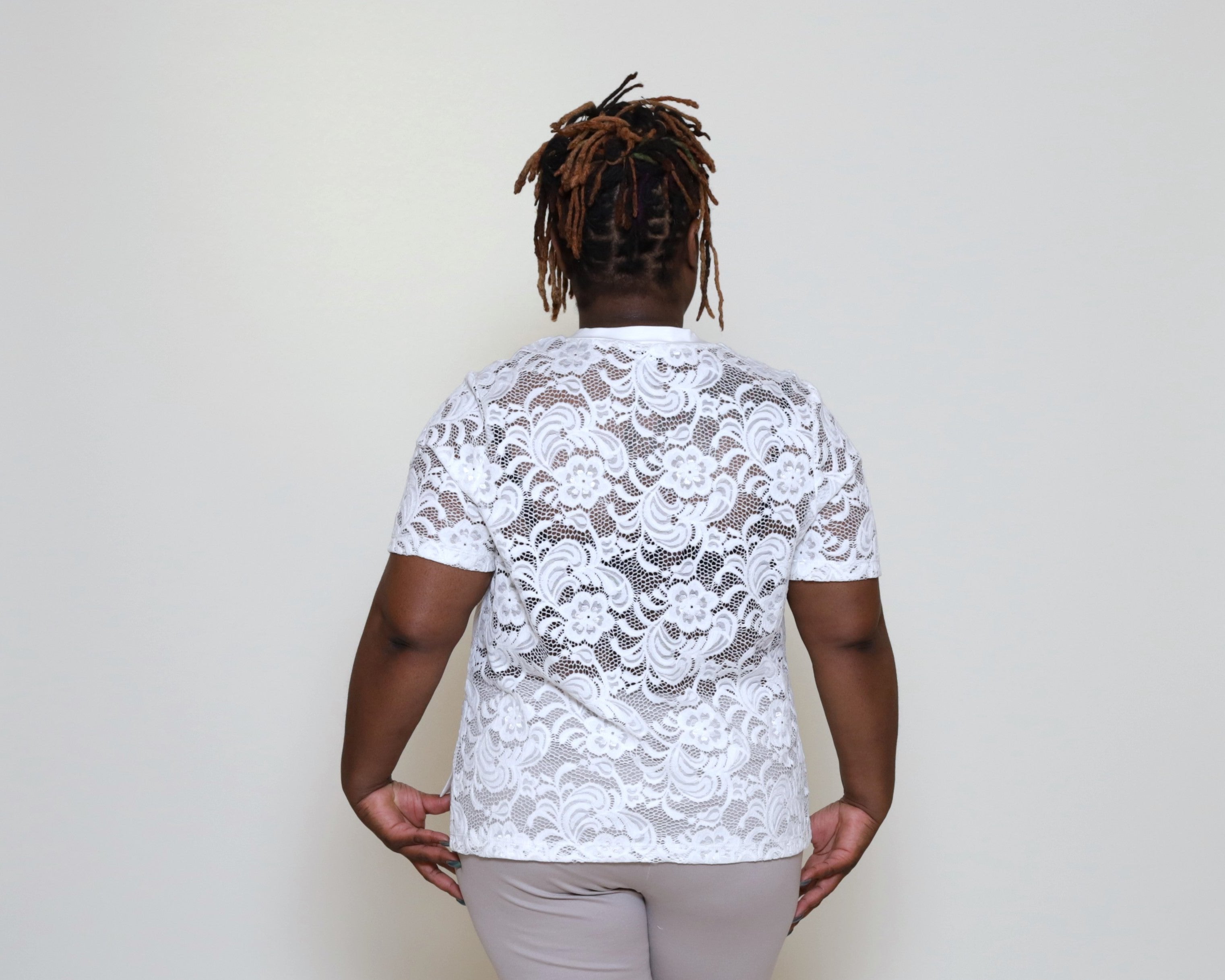 Destiny Classic Lace Tee (Plus Size)