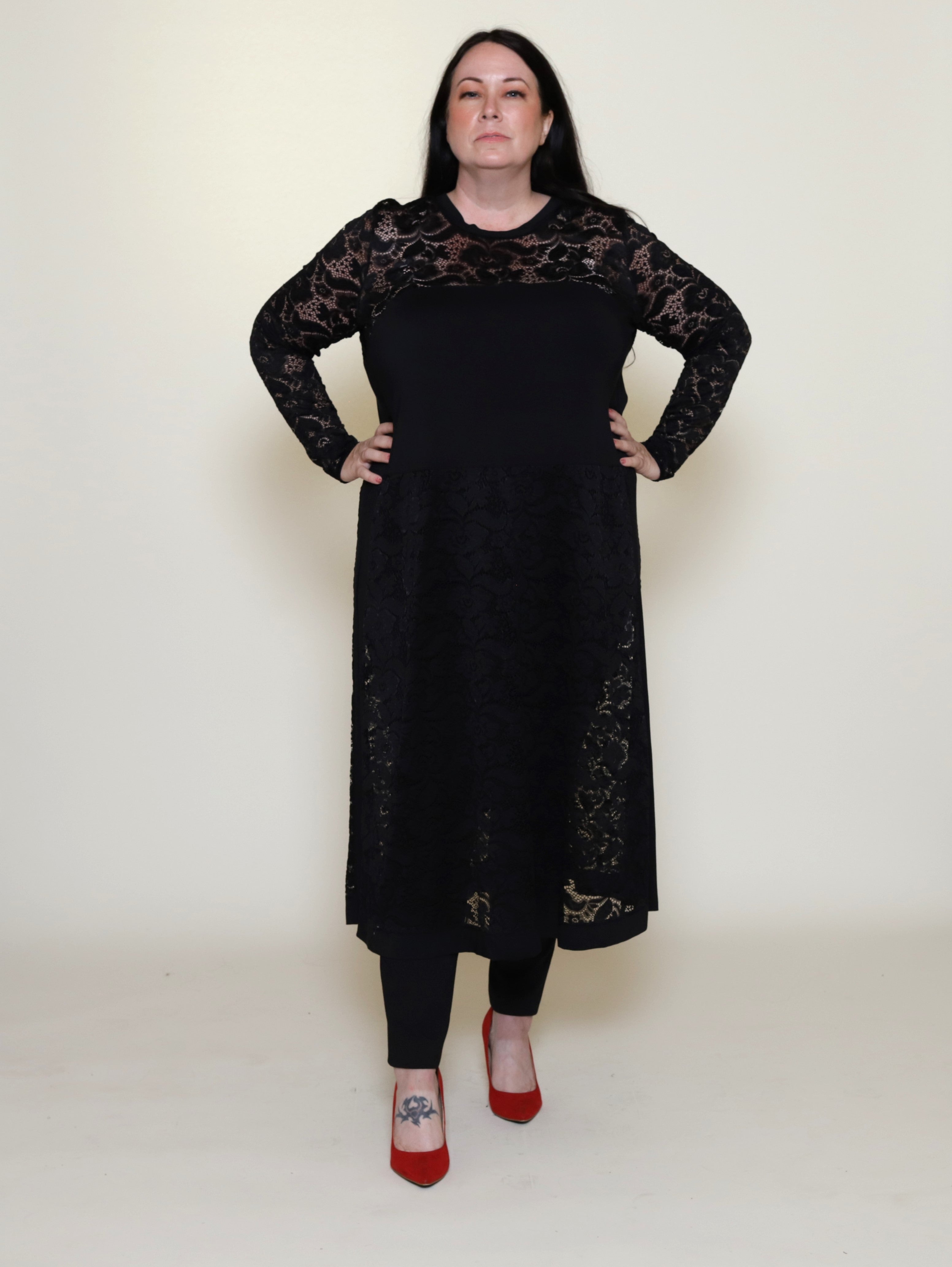 Tanya Lace Dress Plus Size
