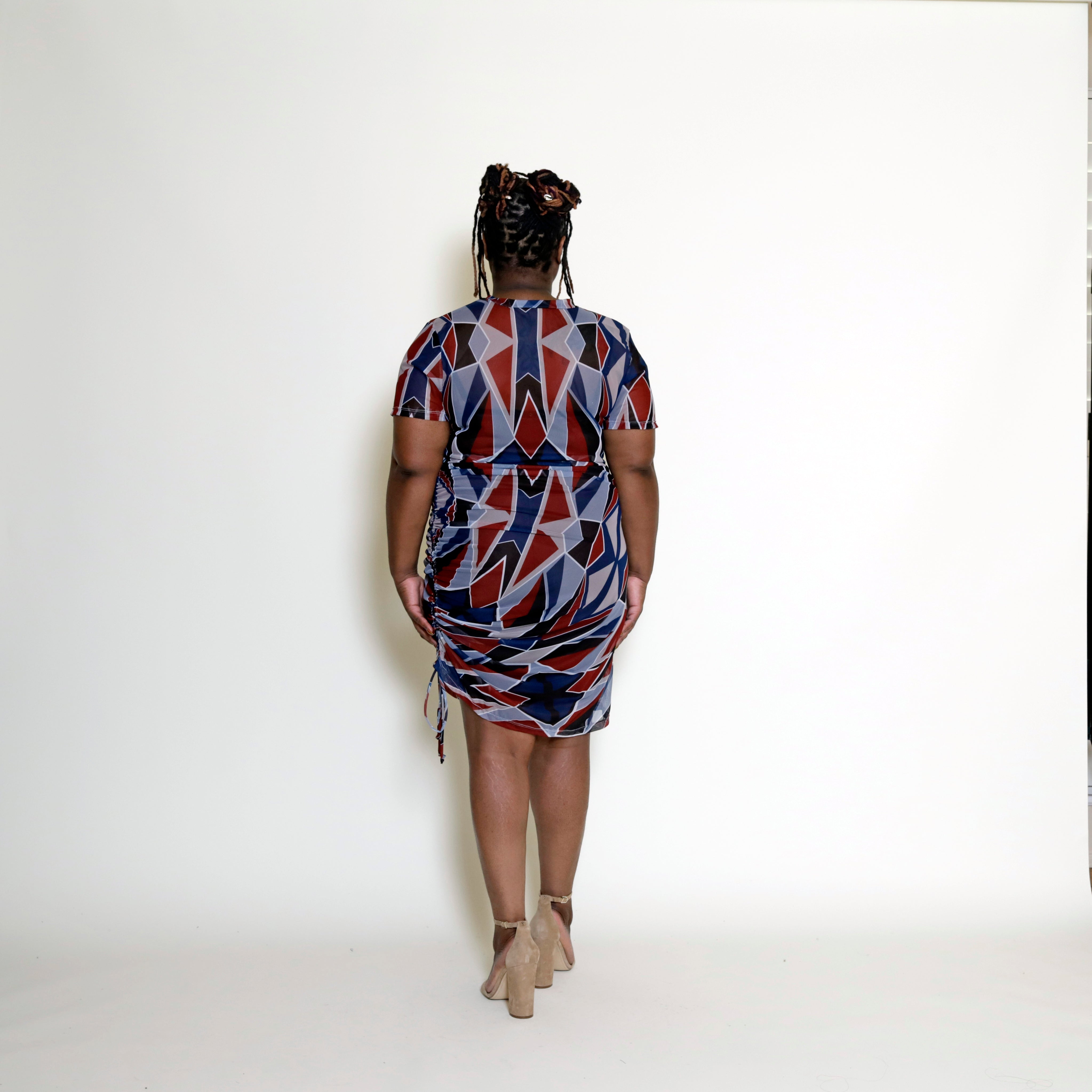 Daniela Mesh Dress Plus Size