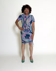Daniela Mesh Dress Plus Size