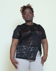 Destiny Classic Lace Tee (Plus Size)