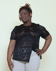 Destiny Classic Lace Tee (Plus Size)