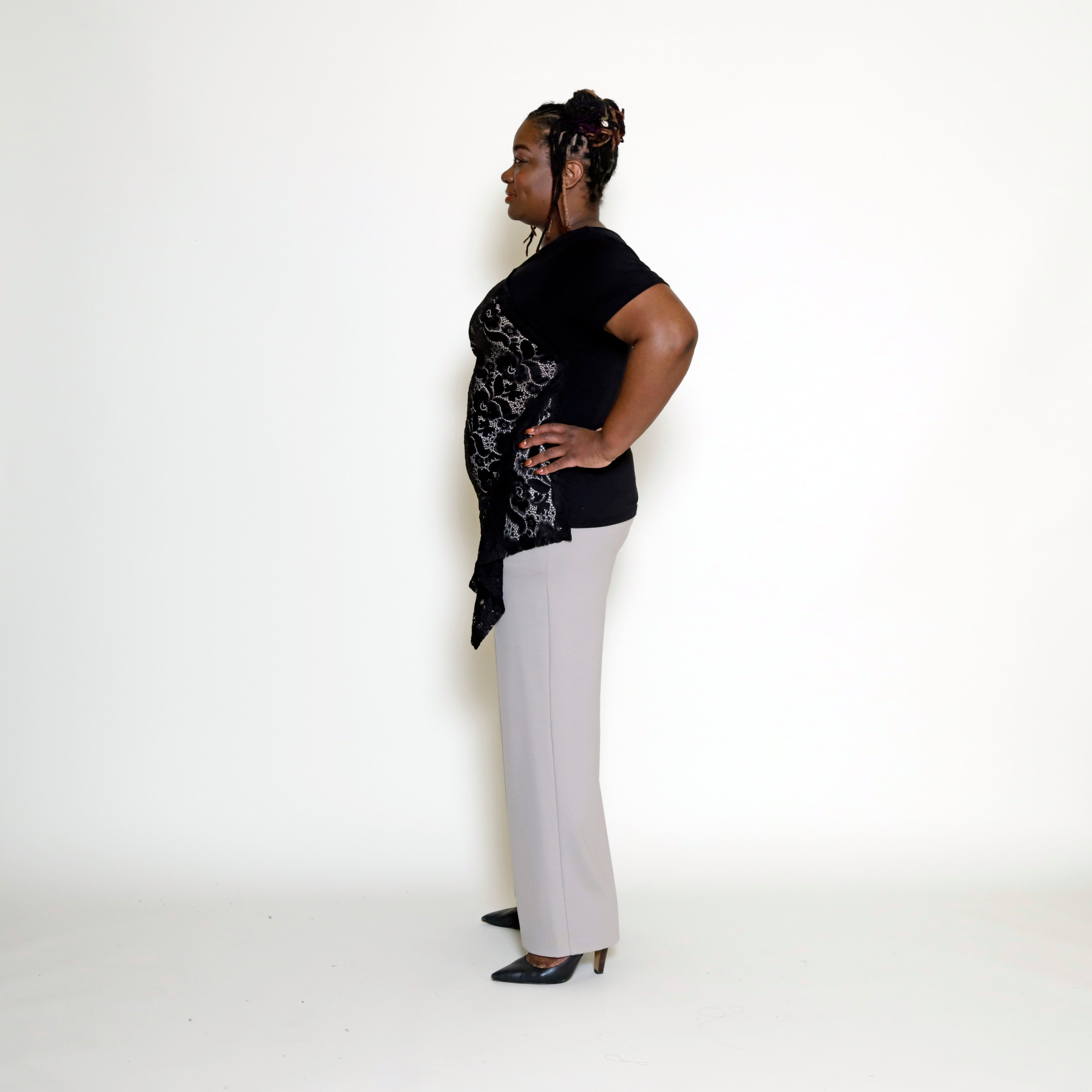 Ellena Lace Top (Plus Size)